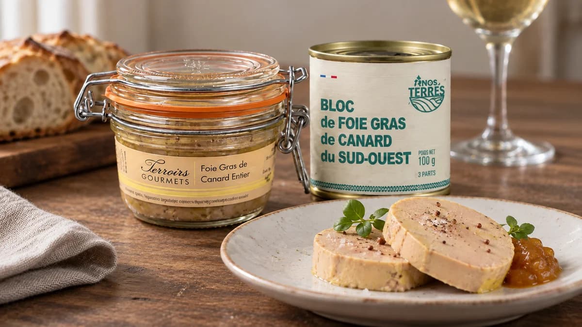 Foie Gras de Canard bloc 180 g